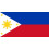 Philippines flag white background 1 piece 1