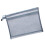 Transparent double-layer mesh file bag with zipper 1 piece 6