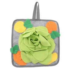 Rabbit Activation Mat Funny Interactive Feeding Mat 1 pc