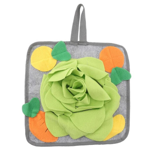 Rabbit Activation Mat Funny Interactive Feeding Mat 1 pc