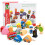 Wooden String Beads Toy Cube for Children 5