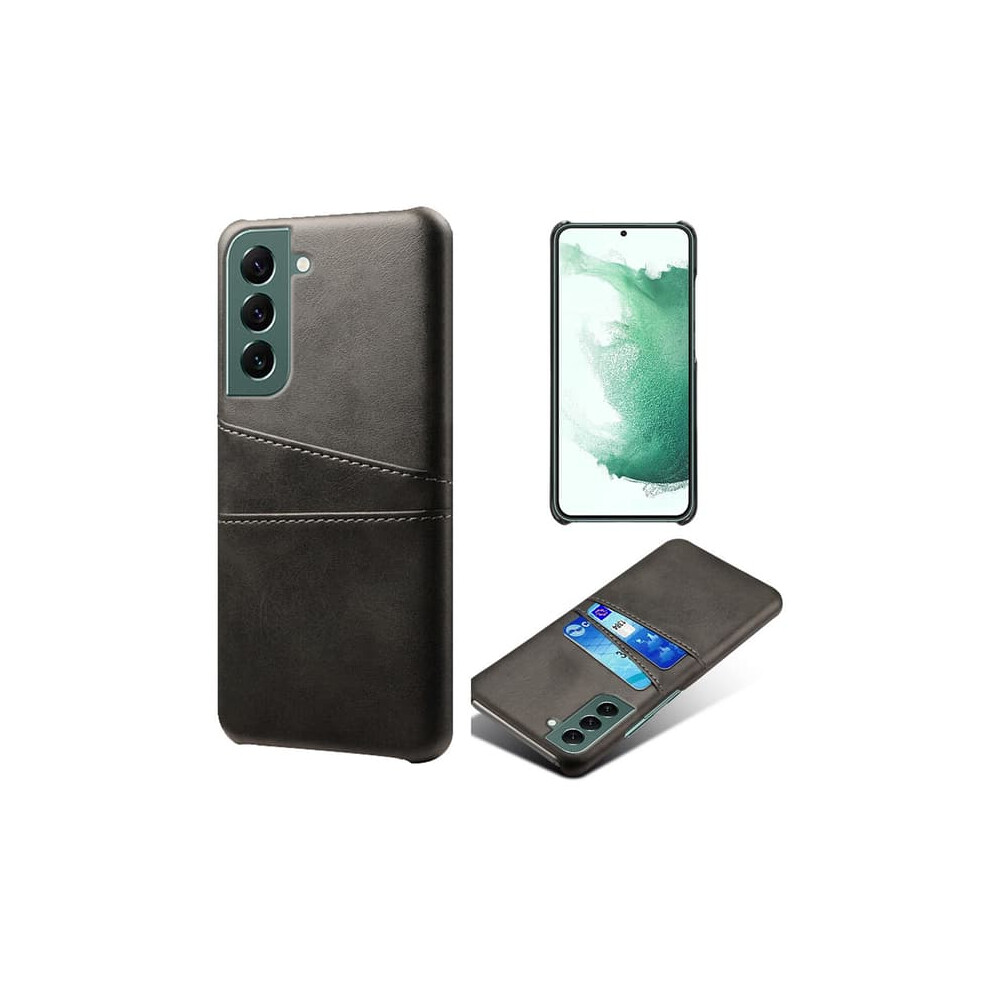 Skalo Pu Leather Case For Samsung S24 With Card Holder Black 962125331158
