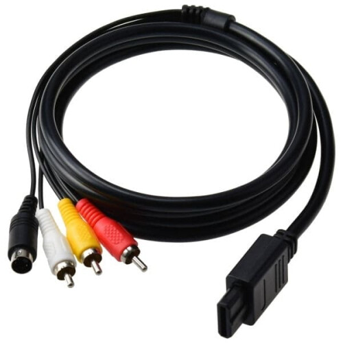 S-Video AV Cable for Nintendo GameCube and N64