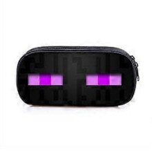 Minecraft pencil case polyester vertical square 1 piece