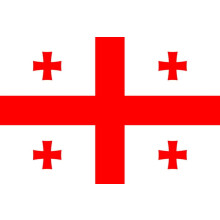 Georgia flag rectangular 3x5 feet