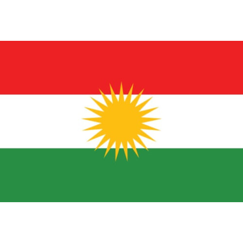 Flagga - Kurdistan Kurdistan