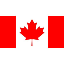 Canada flag white design single