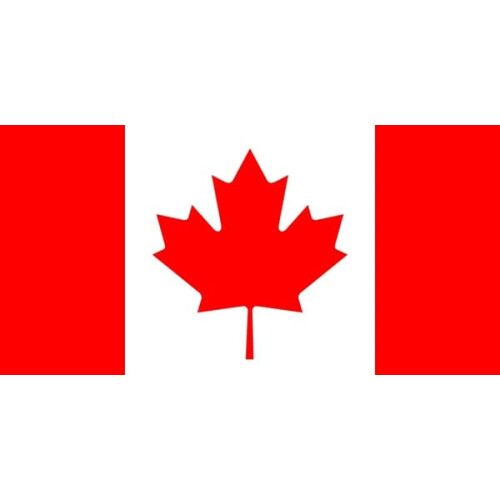 Canada flag white design single