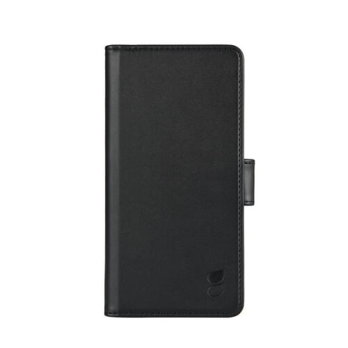 Capa de couro preta GEAR compatível com Samsung Galaxy S10
