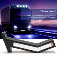 2PCS 33LED Trailer LED Side Lighting Outline Truck Light Van LED Lights for Trailer 12-24V