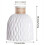 Water Ripple Plastic Vase Nordic Style 1 PC White 7
