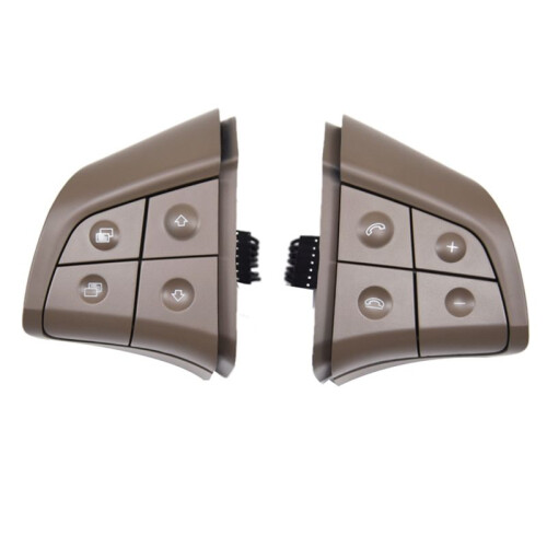 Car Steering Wheel Button  Assembly Multifunction  for   ML B R Class W164 W245 W251 Brown