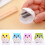 Owl-shaped plastic pencil sharpener 1 piece 3