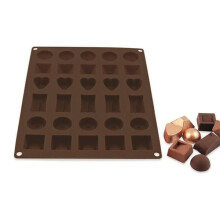 Praline mold silicone 12 cavities