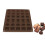 Praline mold silicone 12 cavities 1