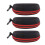 Glasses Case Hard Protective with Zipper 3 pcs 1