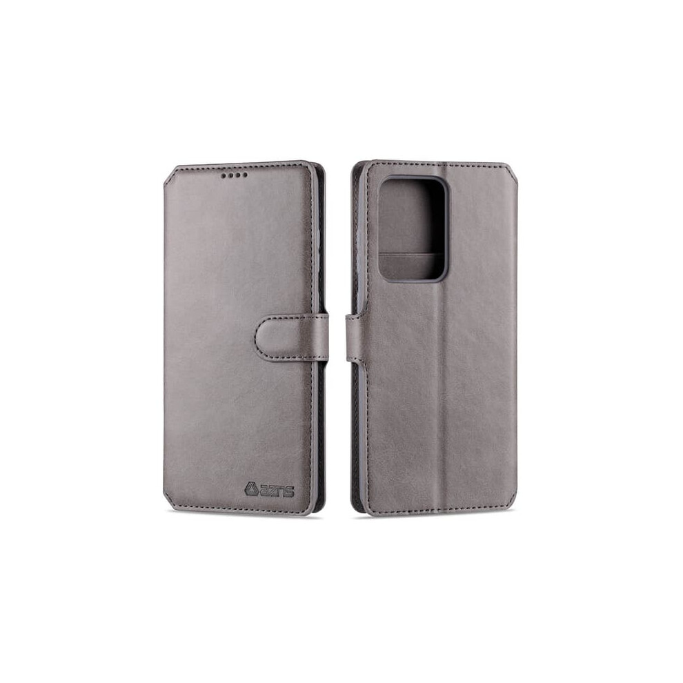 Samsung Galaxy A51 Wallet Case Azns Grey 962029631743