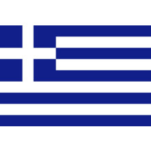 Greek flag decorative 1 piece