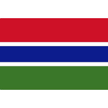 Gambian flag national flag 1 piece