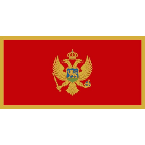 Montenegros flagga Montenegro