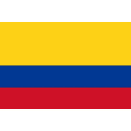 Colombian flag decorative banner 1 piece
