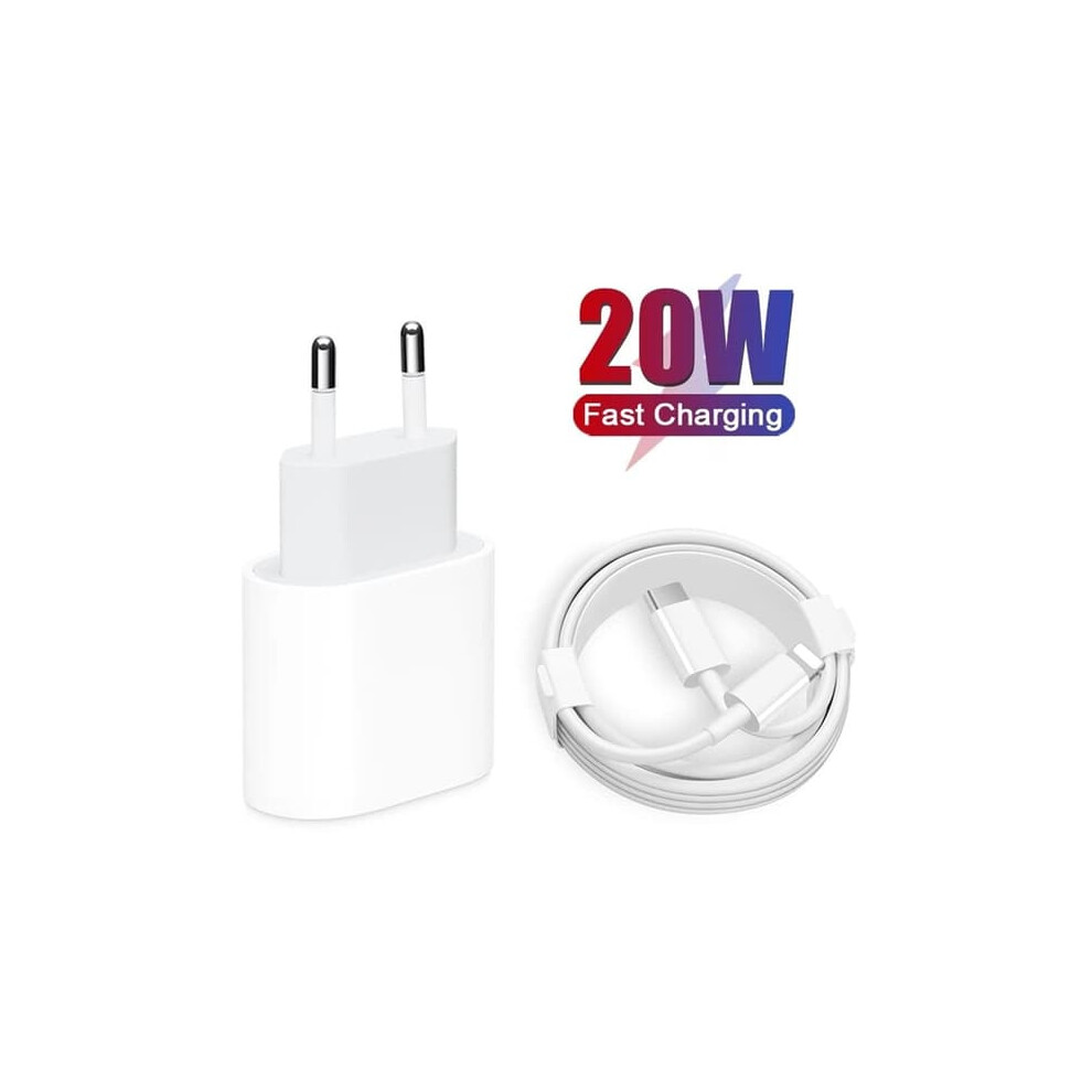 20W Fast Charger With Cable For Iphone 962029643418