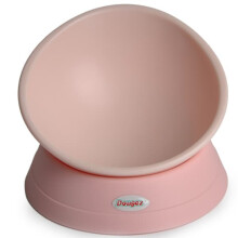 Dual-use tilting food bowl for dogs and cats