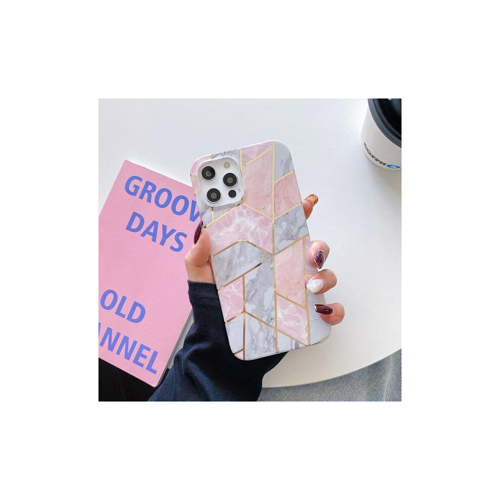 Marble Motif Phone Cover For Samsung Galaxy S21 Plus 962029642299