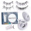 Magnetic False Eyelashes Rose Thick Set 1