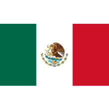 Mexico flag decorative 1 piece