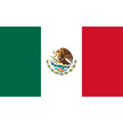 Mexico flag decorative 1 piece