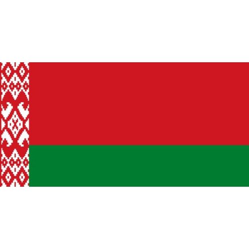 Belarus flag white red design 1 piece
