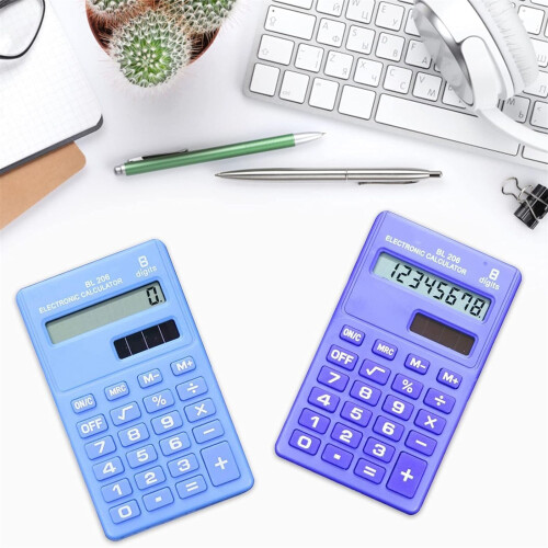 Office Calculator Light Blue 60g 2