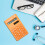 Office Calculator Light Blue 60g 7