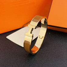 H-Bracelet Stainless Steel Alphabet Lock Bracelet 18K Rose