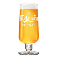 Carlsberg Beer Glass Stemmed Transparent 6-Pack 40 CL
