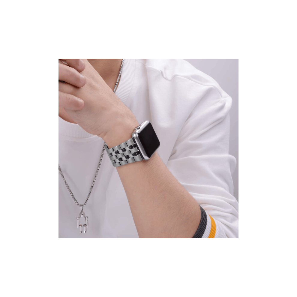 Stainless Steel Stripe Bracelet For Apple Watch 42Â49Mm 962029628842