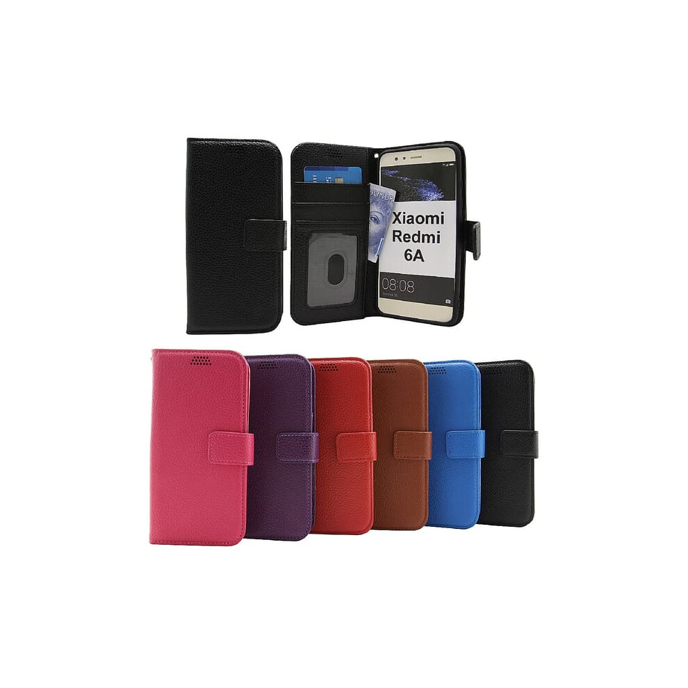 Xiaomi Redmi 6A Stand Case Wallet Black 962029645924