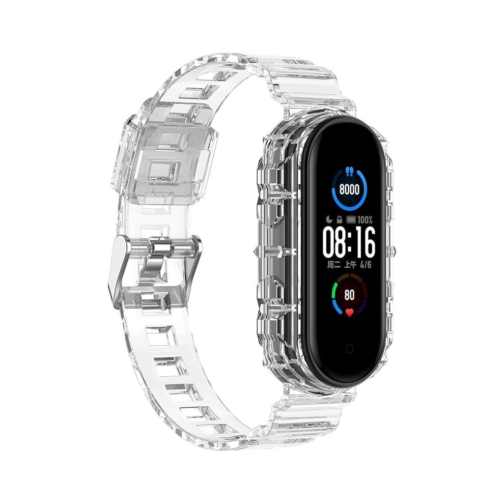Xiaomi Mi Band 7/6/5 Transparent Silicone Strap 962029646198