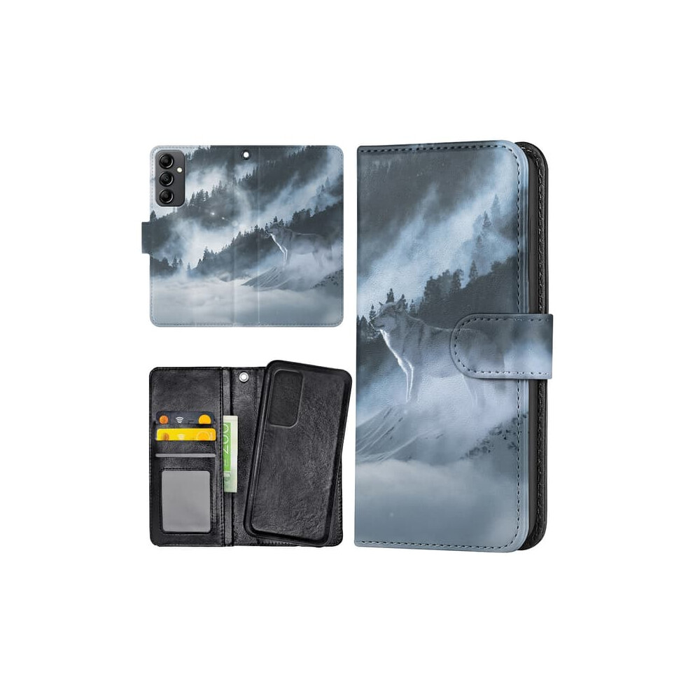 Samsung Galaxy A54 Wallet Case Arctic Wolf 962029294931