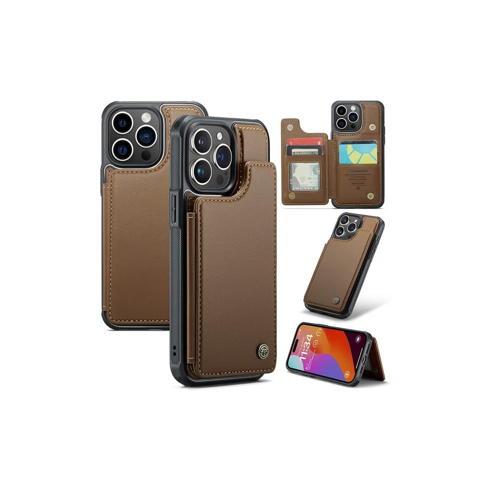 Caseme Iphone 15 Pro Case With Rfid Wallet And Kickstand 962029308386