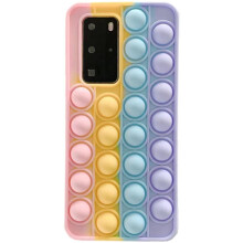 Kompatibel mit Samsung S20FE – Pop It Fidget Cover – Mehrfarbig