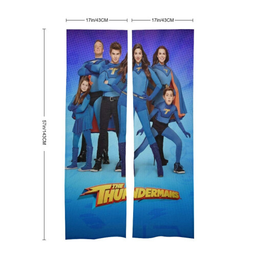 Η κουρτίνα πόρτας Thundermans, ταπετσαρία κουρτίνας πόρτας συσκότισης 34x57 ιντσών, 1