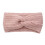 Knitted headband boho pink one size 1
