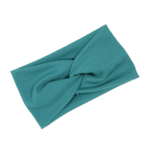 Blue elastic hairband one size