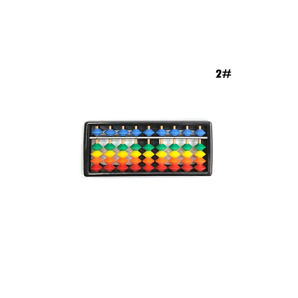 Abacus Learning Tool for Kids Soroban Math Education 2pcs