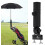 Golf Cart Umbrella Holder Black Universal Fit 1