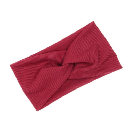 Elastic Hair Band Red One Size