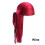 Silk Bandana Durag Wine Color 1