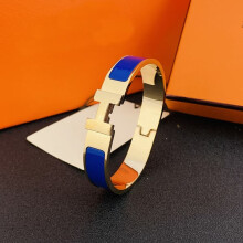 H-Bracelet Stainless Steel Alphabet Lock Bracelet 18K Rose